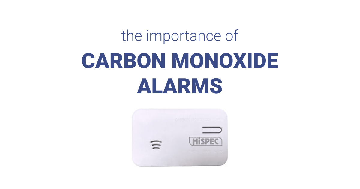 Hispec carbon monoxide alarm