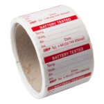 ACT Battery Tested Labels