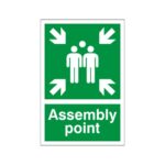 Assembly Point Sign A