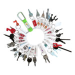 Fire Alarm & Emergency Lighting Engineers Keyring Set