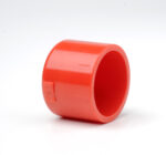 Plain Red ABS 25mm Cap