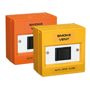 Smoke Vent Rocker Switch in Orange or Yellow