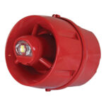 CAST Weatherproof Wall Voice Sounder & White VAD