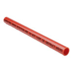Red 25mm ABS Aspirating Pipe 2.4 Metre Length