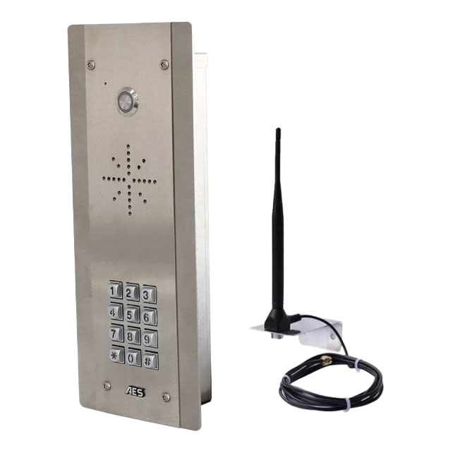 Cellcom Prime7 4G All Stainless GSM Flush Mounted Intercom with Keypad