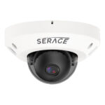 Serage IP 5MP 2.8mm Night Light AI Dome Camera in White