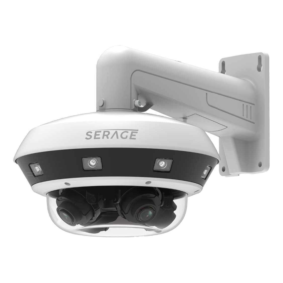 Serage IP Premium 4x8MP VF Lens Night Colour 360 Optical Camera
