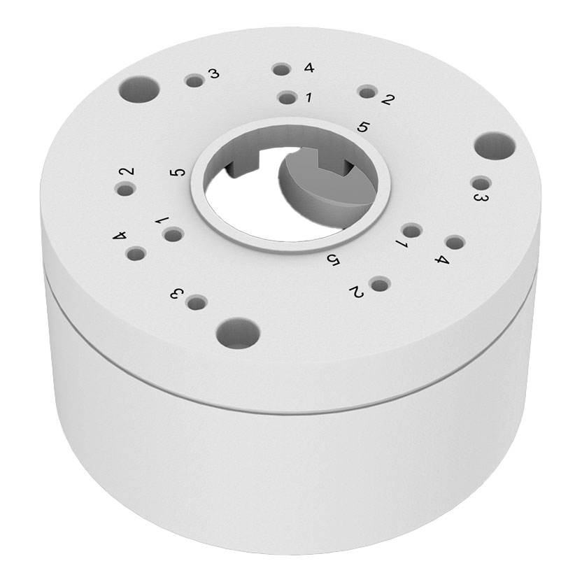 Serge Base for Small Dome and Bullet in White