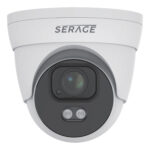 Serage IP Premium 5MP WDR 2.8-12mm ANPR & Face Recognition Night Colour AI+ Turret Camera in White