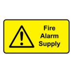 Fire Alarm Supply Label, Pack of 18
