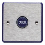 Lexicomm AssistCall Ancillary Cancel in Stainless Steel