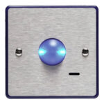 Lexicomm AssistCall Over Door Plate in Stainless Steel