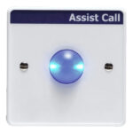 Lexicomm AssistCall Over Door Plate in White