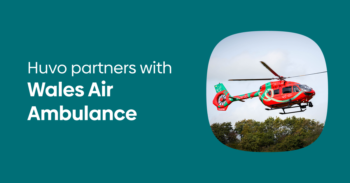 Huvo partners with Wales Air Ambulance